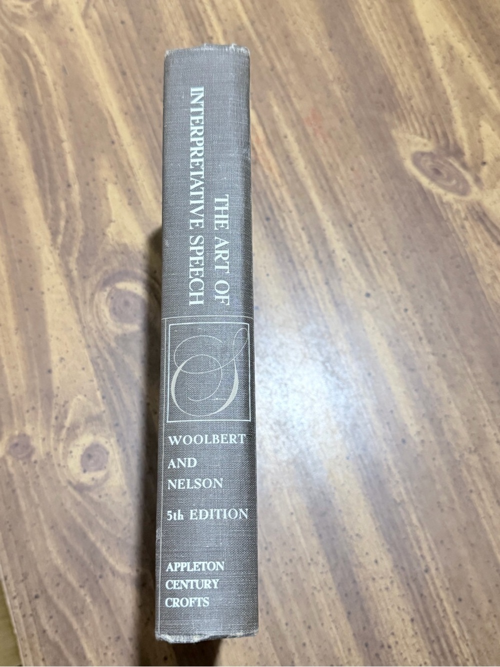 The Art of Interpretative Speech Hardcover Book - Brown - Picture 4 of 13